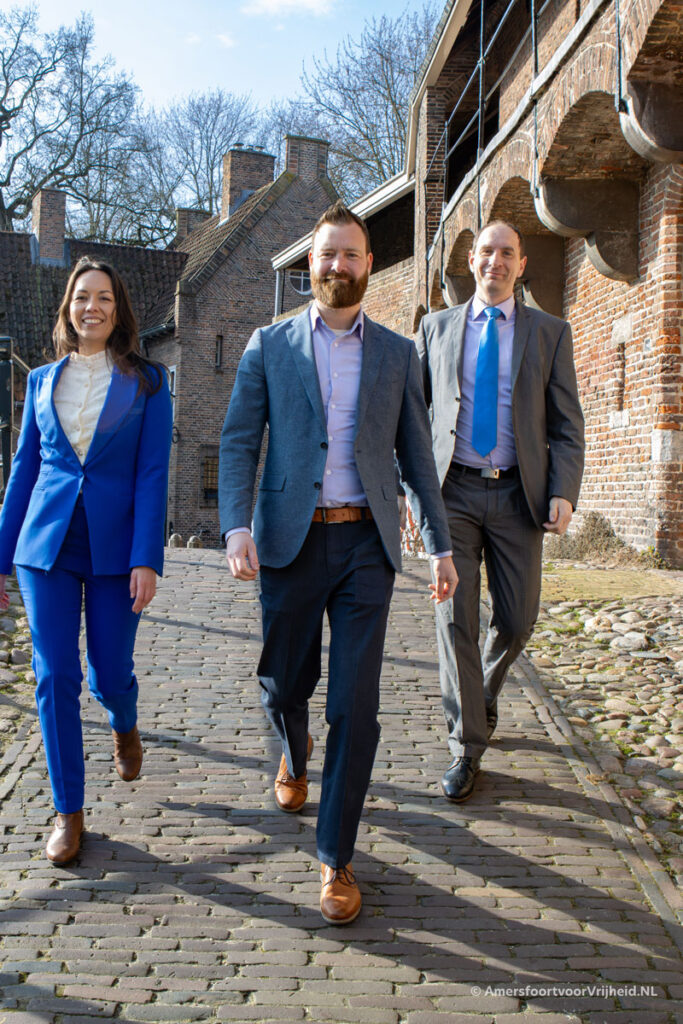 Oprichters Amersfoort voor Vrijheid