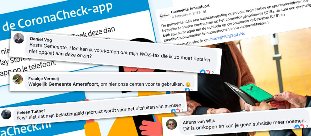 Ophef over subsidie voor ondernemers voor controlekosten coronatoegangsbewijs