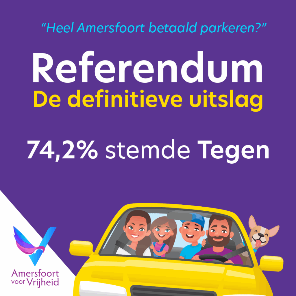 Definitieve referendumuitslag Amersfoort
