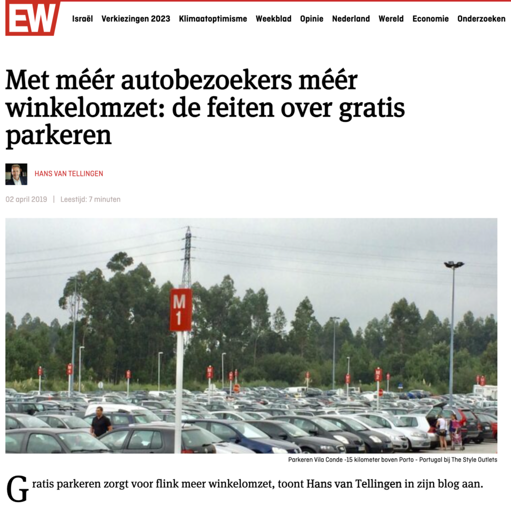 Met méér autobezoekers méér winkelomzet: de feiten over gratis parkeren