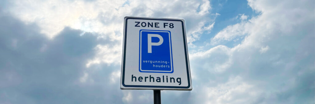 Header: Parkeervergunning zone